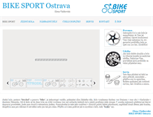 Tablet Screenshot of bikesportostrava.cz